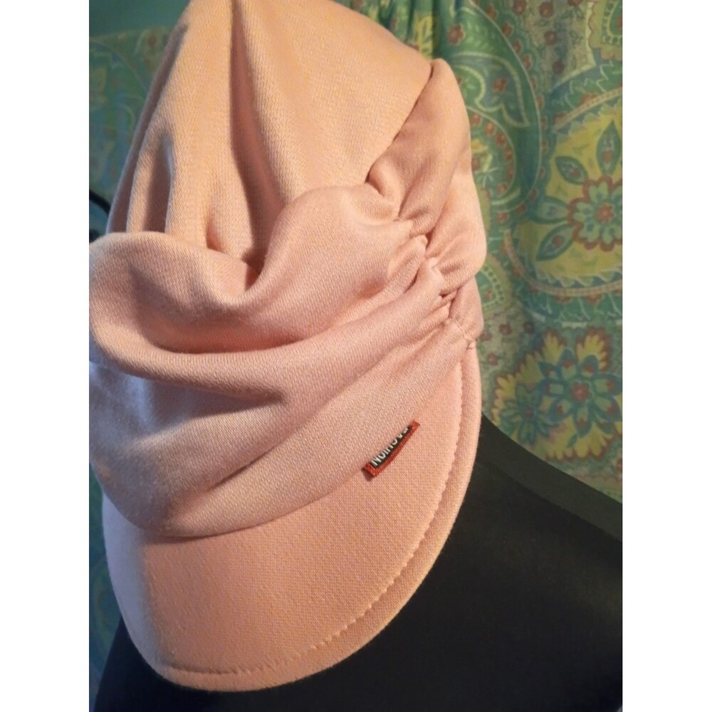 pink slouchy newsboy cap  baker boy hat, cabbie Excellent Condition